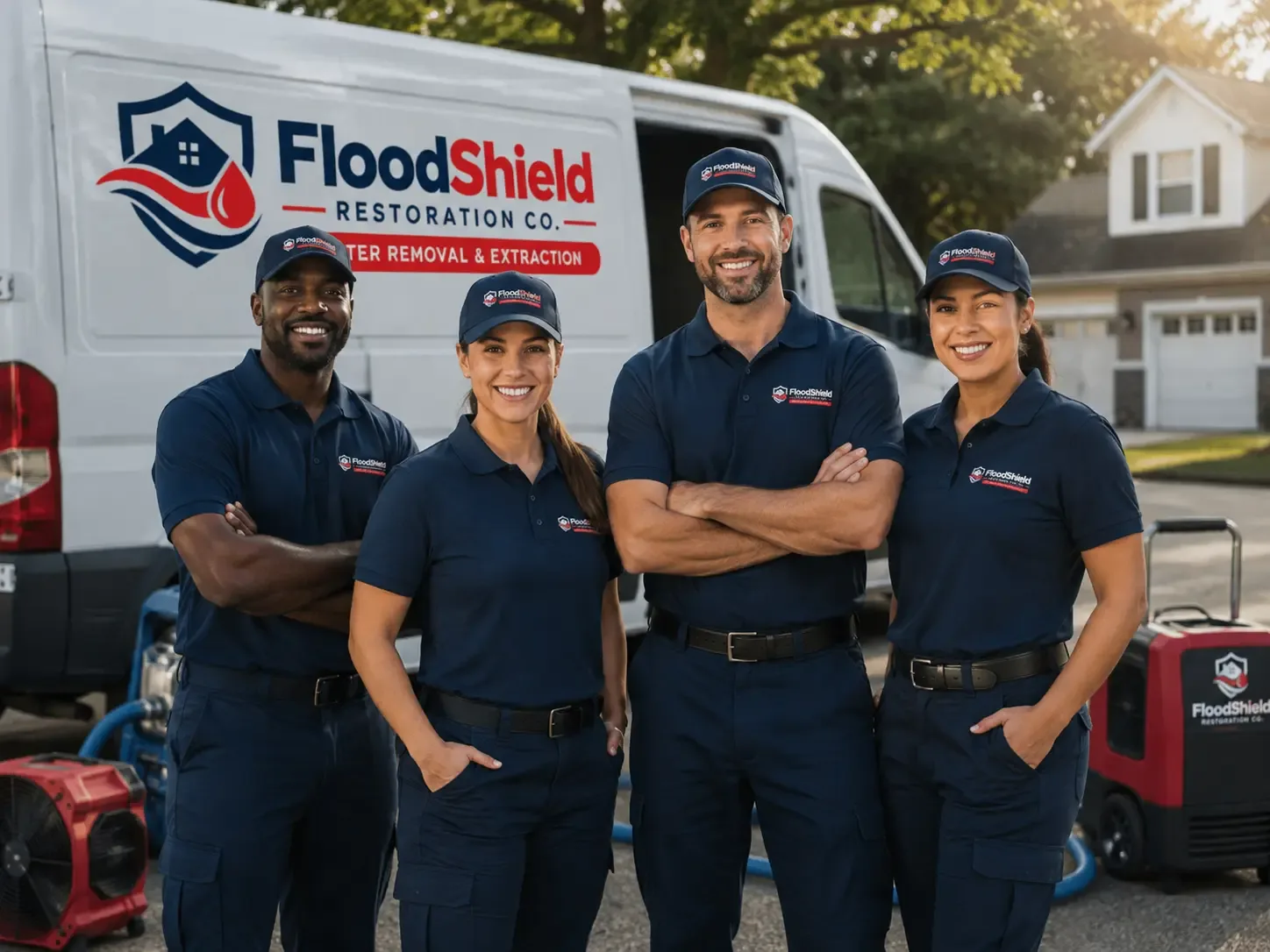 Flood Damage Restoration company in Willis Wharf, VA